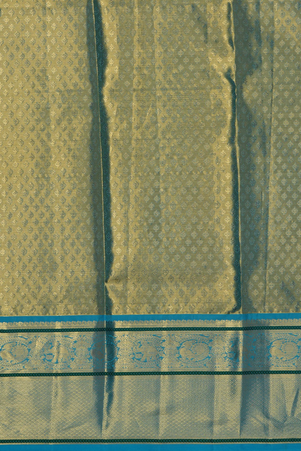 Image of Kanchipattu Pavada Unstitched Set