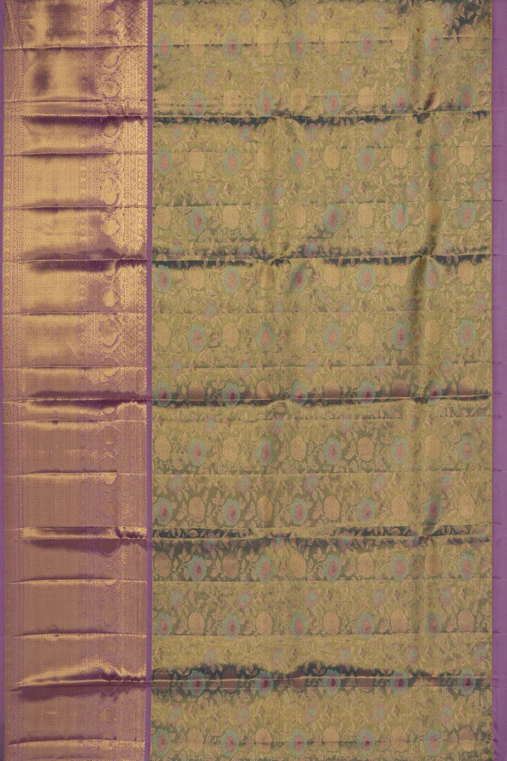 Image of Kanchipattu Pavada Unstitched Set