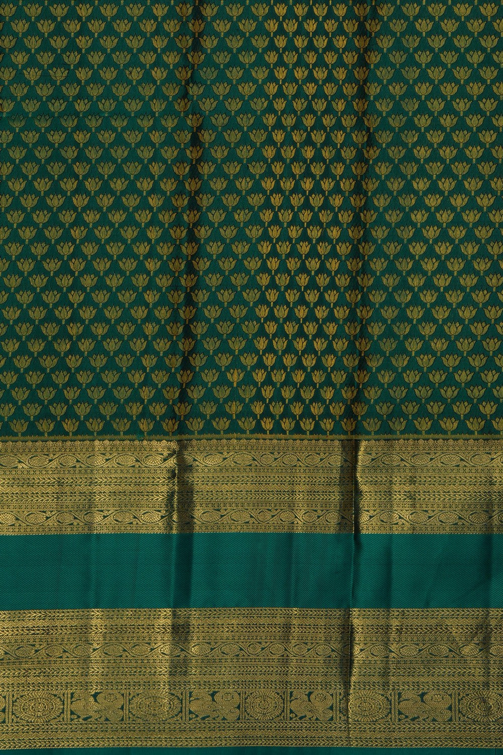 Image of Kanchipattu Pavada Unstitched Set