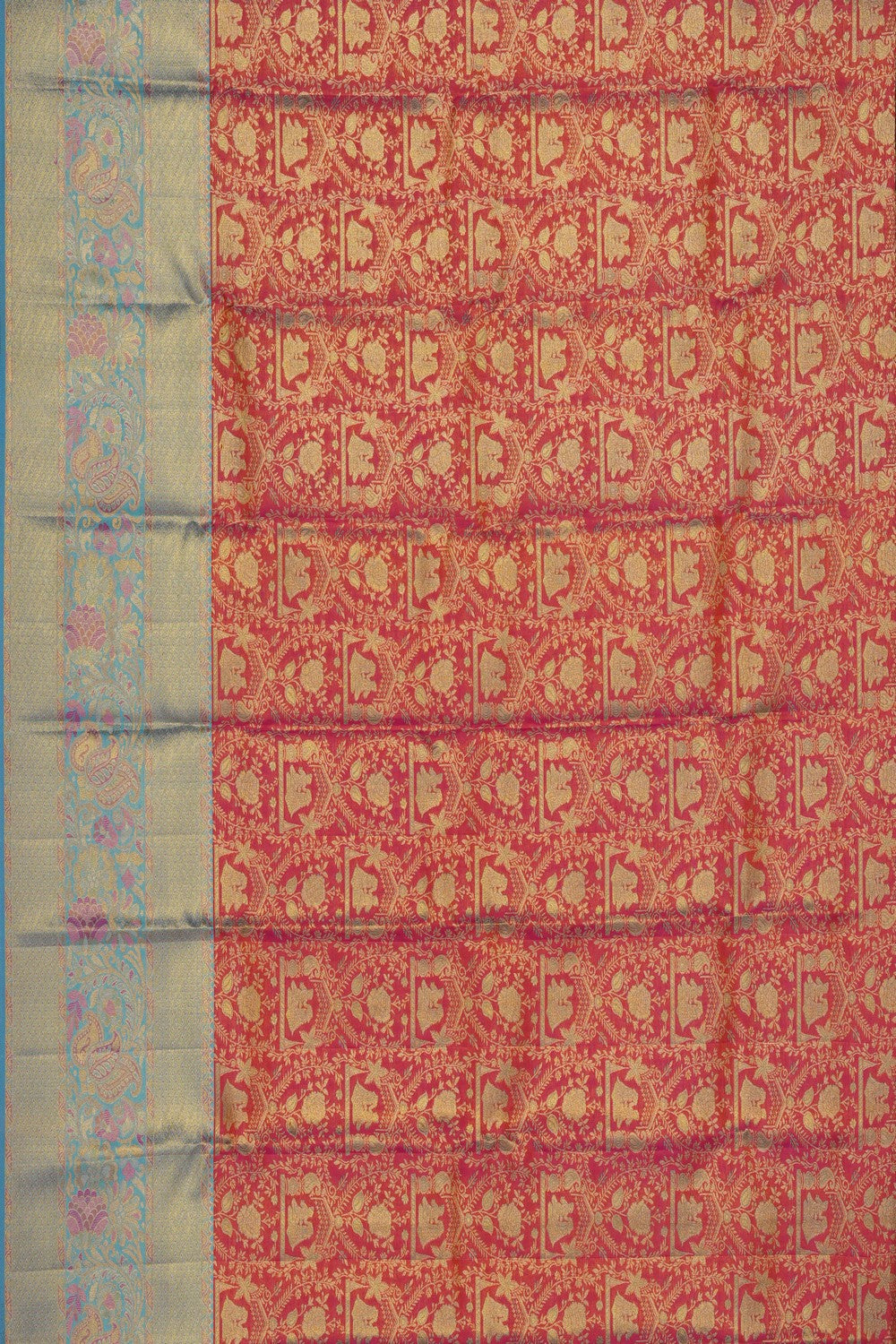 Image of Kanchipattu Pavada Unstitched Set