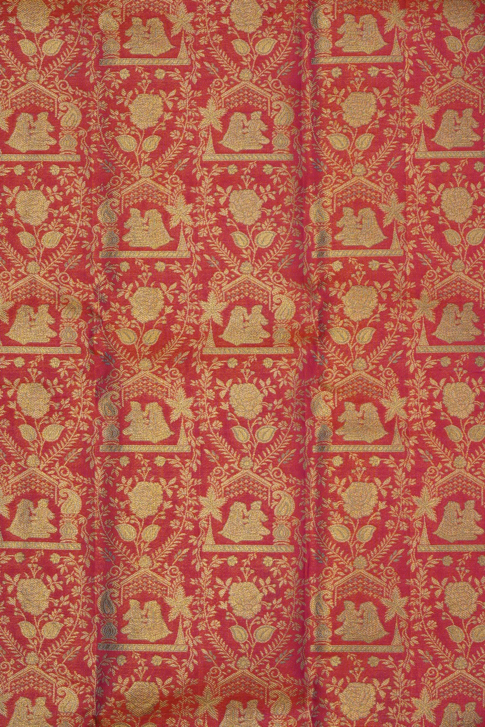 Image of Kanchipattu Pavada Unstitched Set