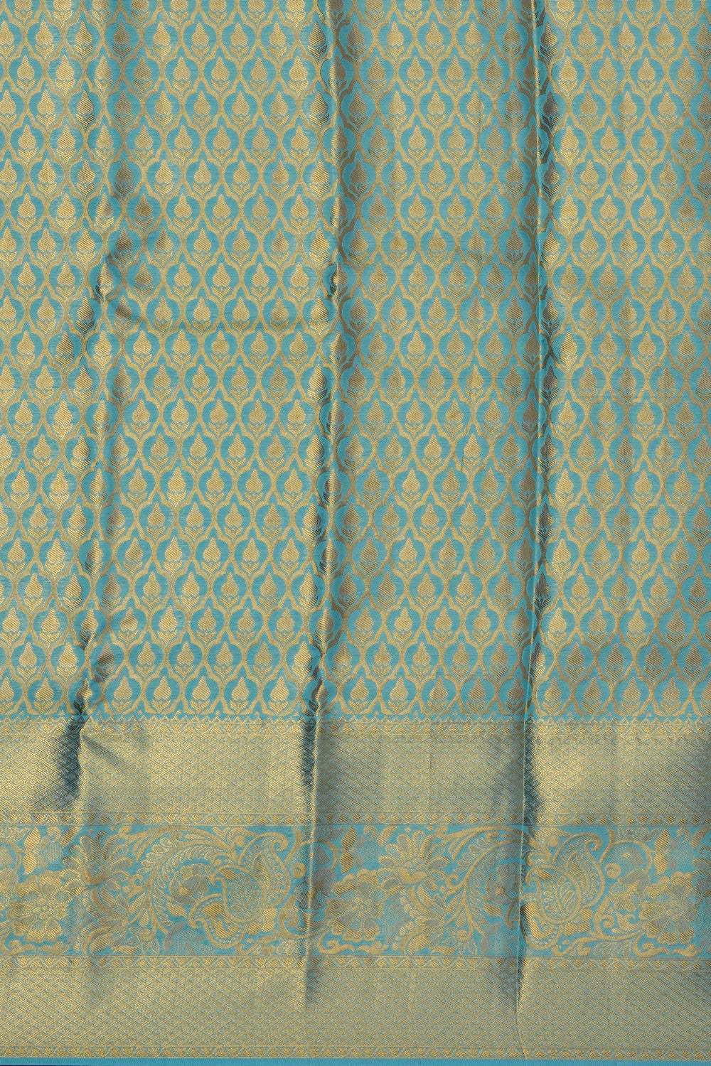 Image of Kanchipattu Pavada Unstitched Set