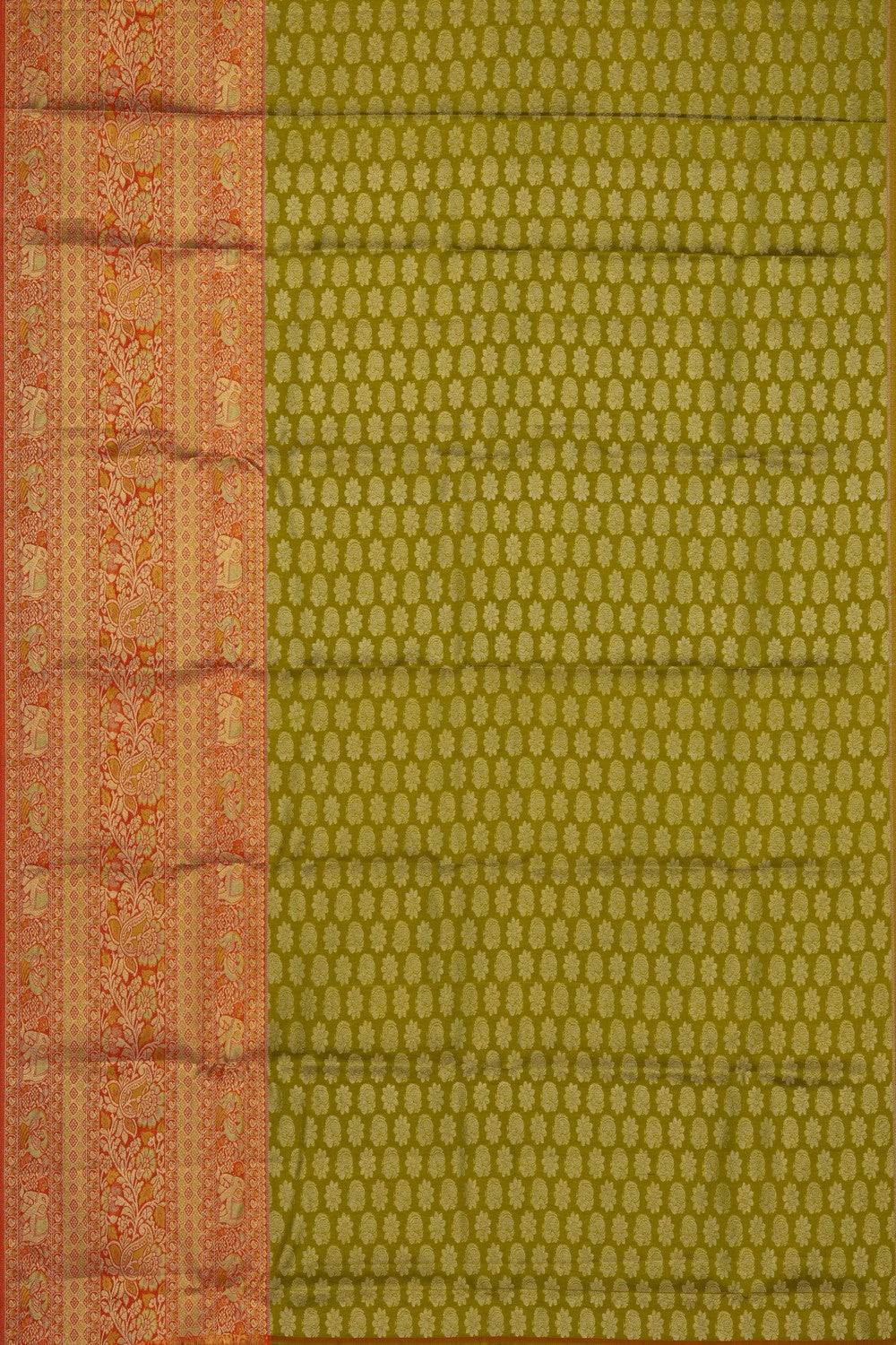Image of Kanchipattu Pavada Unstitched Set
