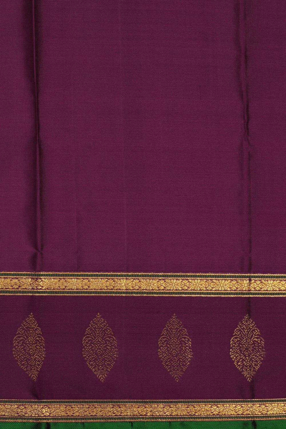 Image of Fuchsia-Pink Arani Silk Brocade Saree