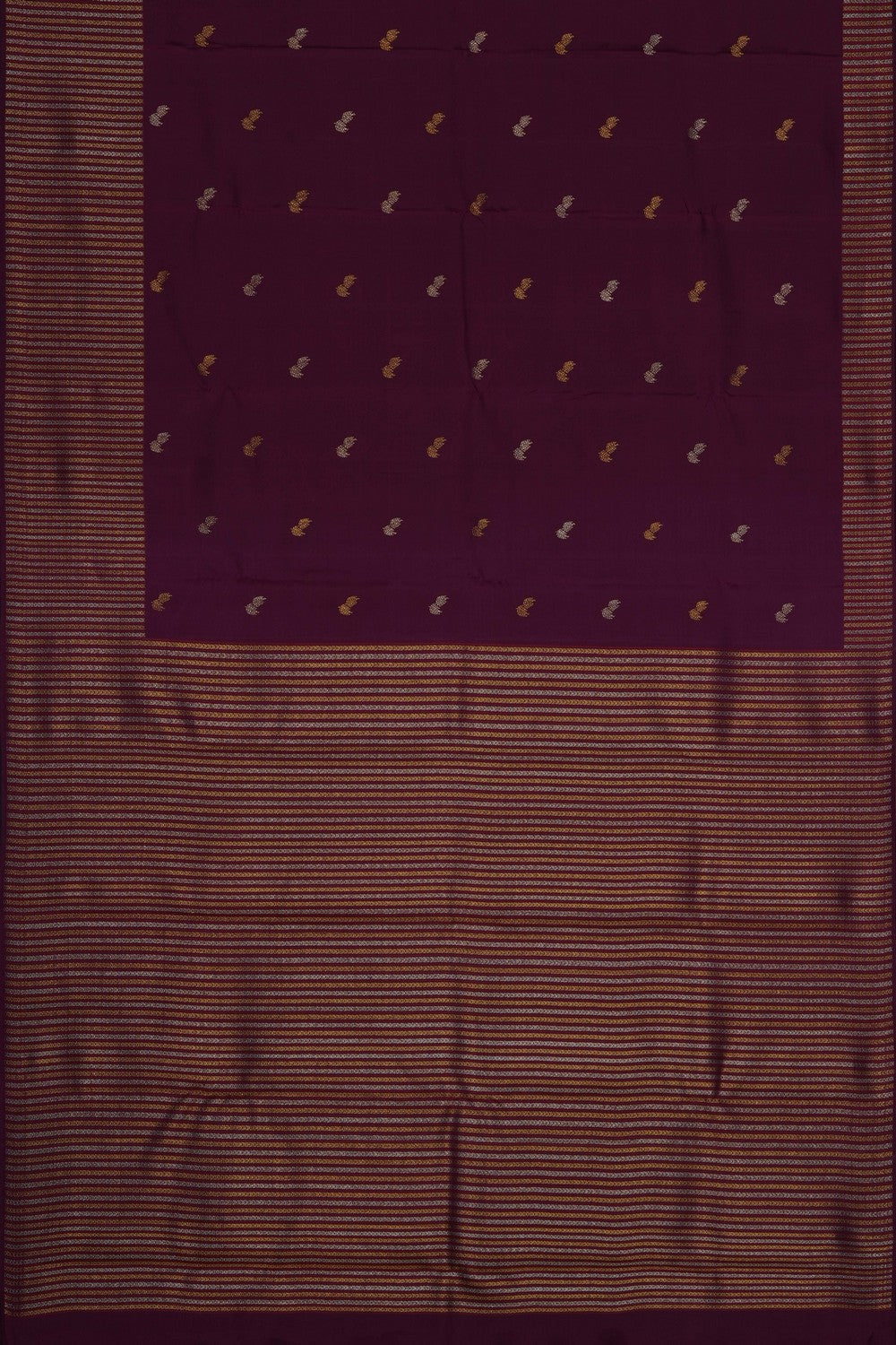 Image of Purple Arani Silk Saree