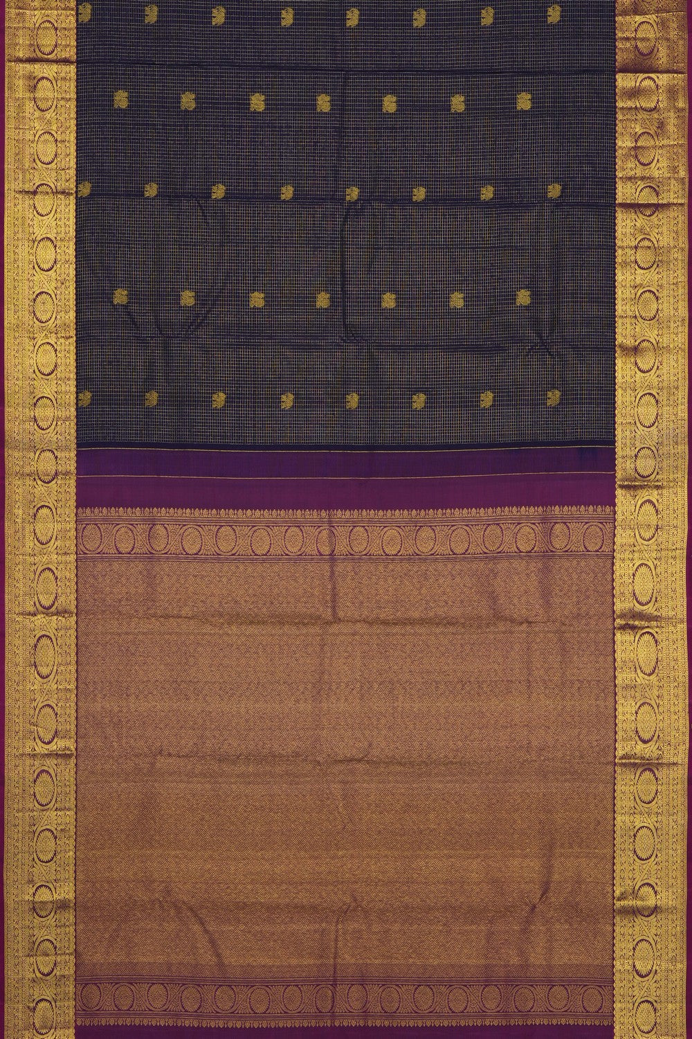 Image of Purple South Silk Saree