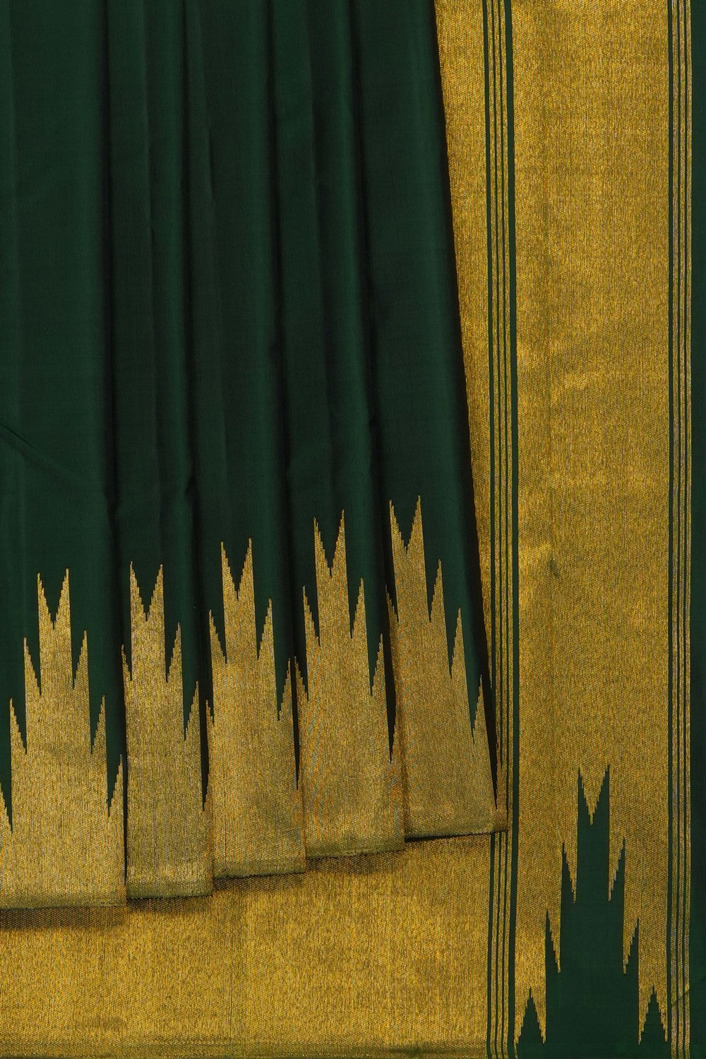 Image of Arani Silk Green Saree