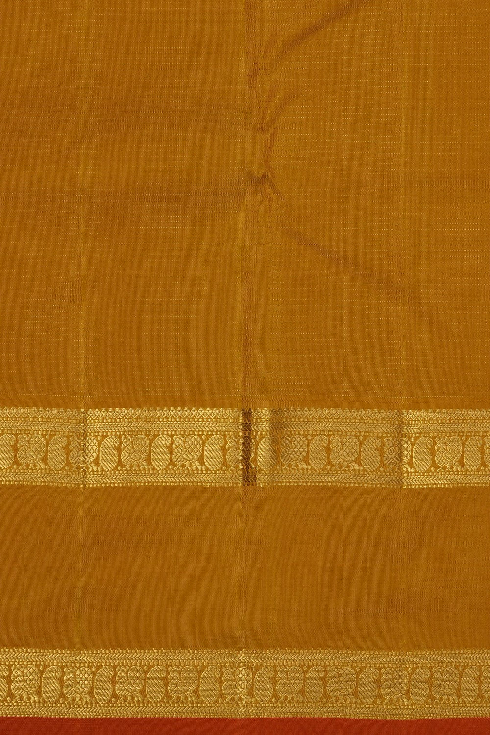 Image of Mustard Kanchipattu Saree