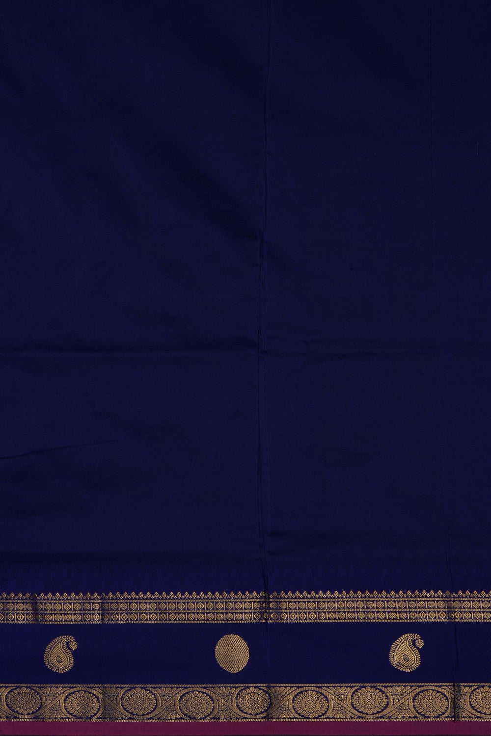 Image of Yellow Narayanpet Silk Saree