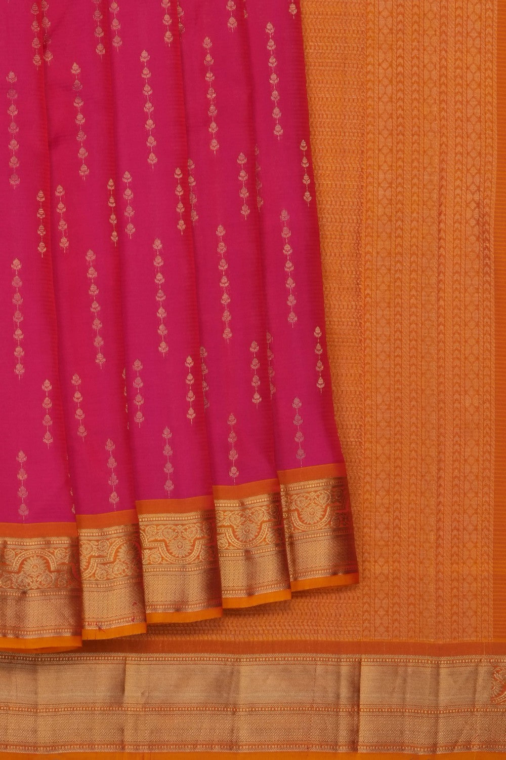 Image of Pink South Silk Saree