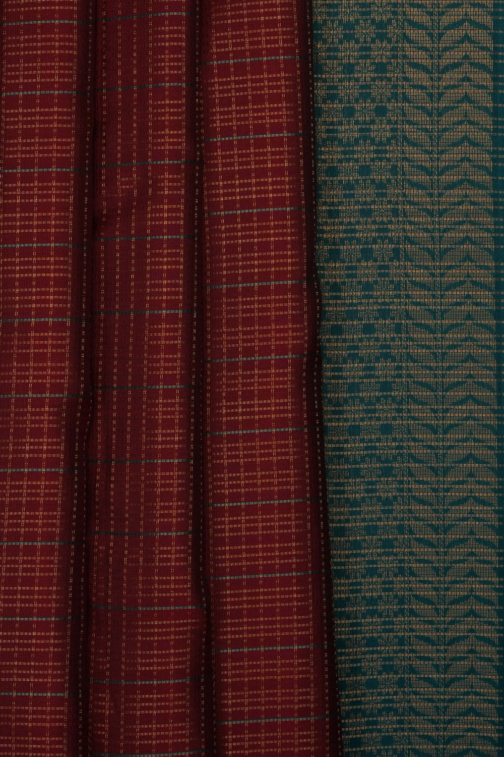 Image of Red South Silk Saree