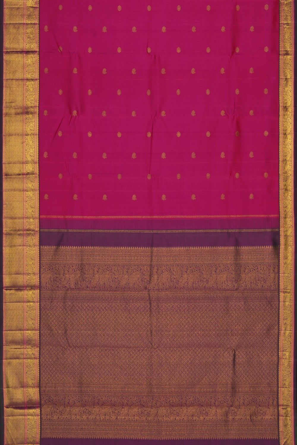 Image of Pink Arani Silk Saree