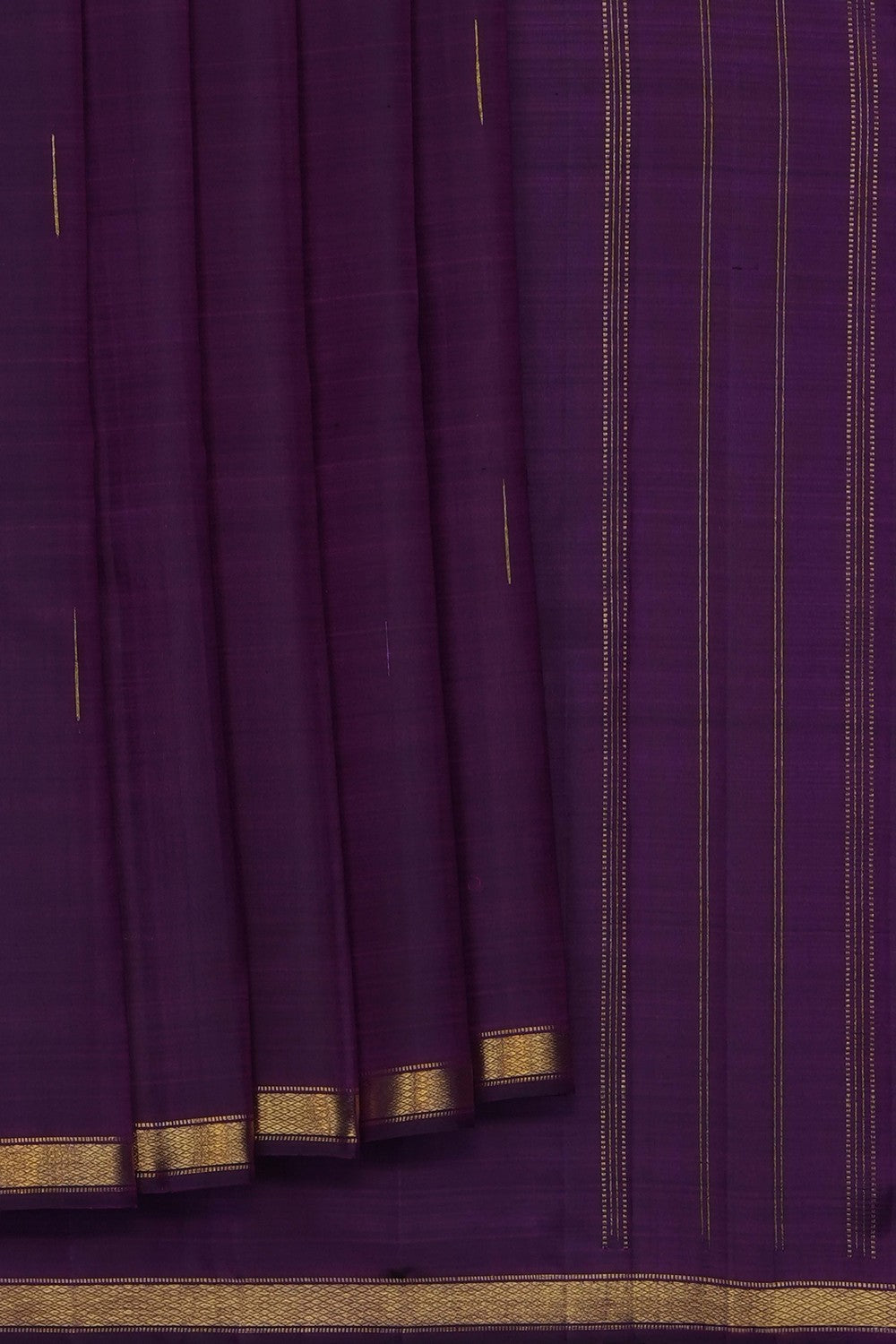 Image of Purple Arani Silk Saree