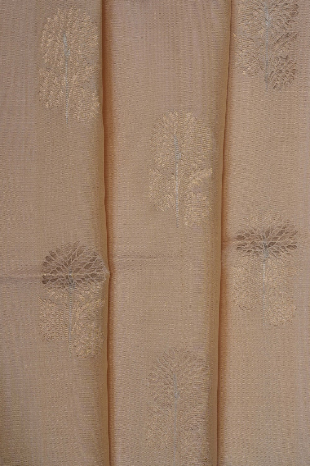 Image of Off-White Pure Silk Saree