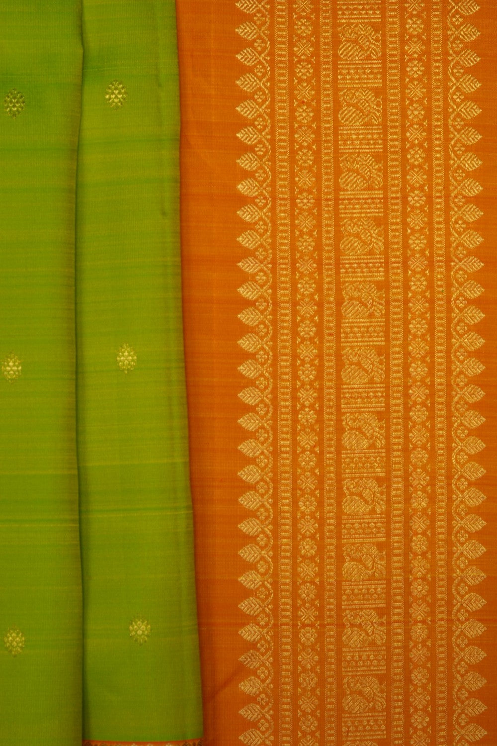 Image of Green South Silk Saree