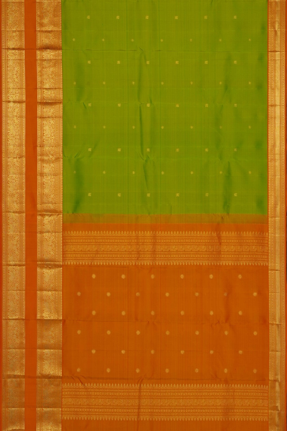 Image of Green South Silk Saree
