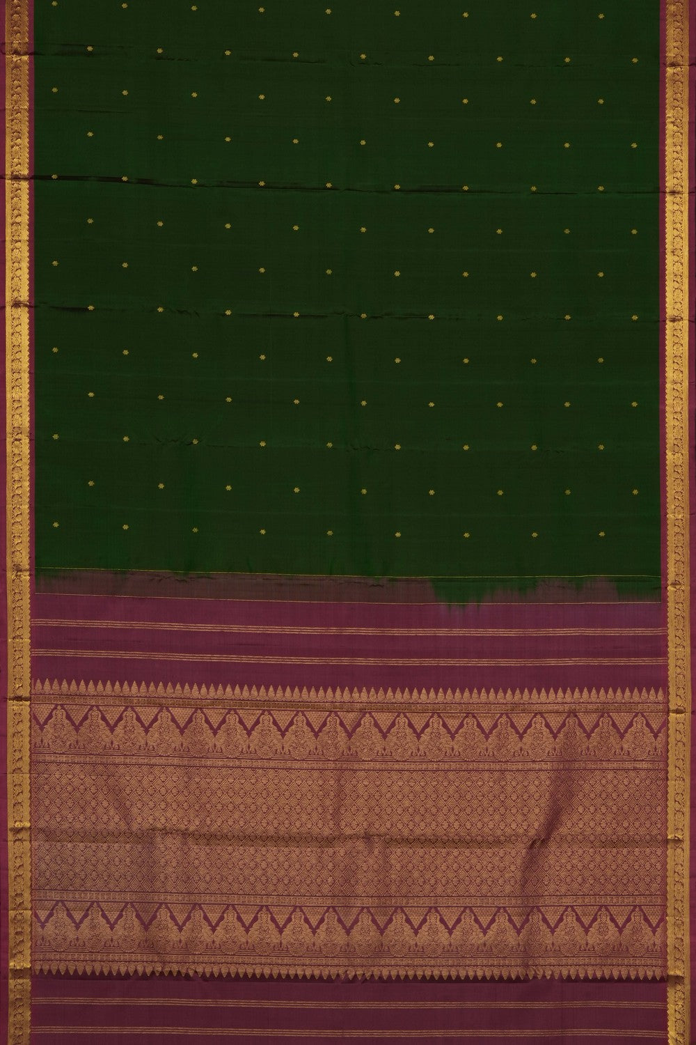 Image of Green South Silk Saree