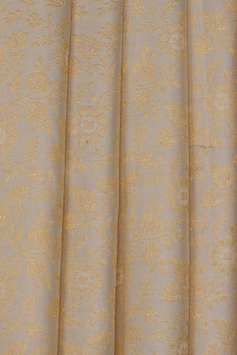 Image of Off-White Kanchipattu Brocade Saree