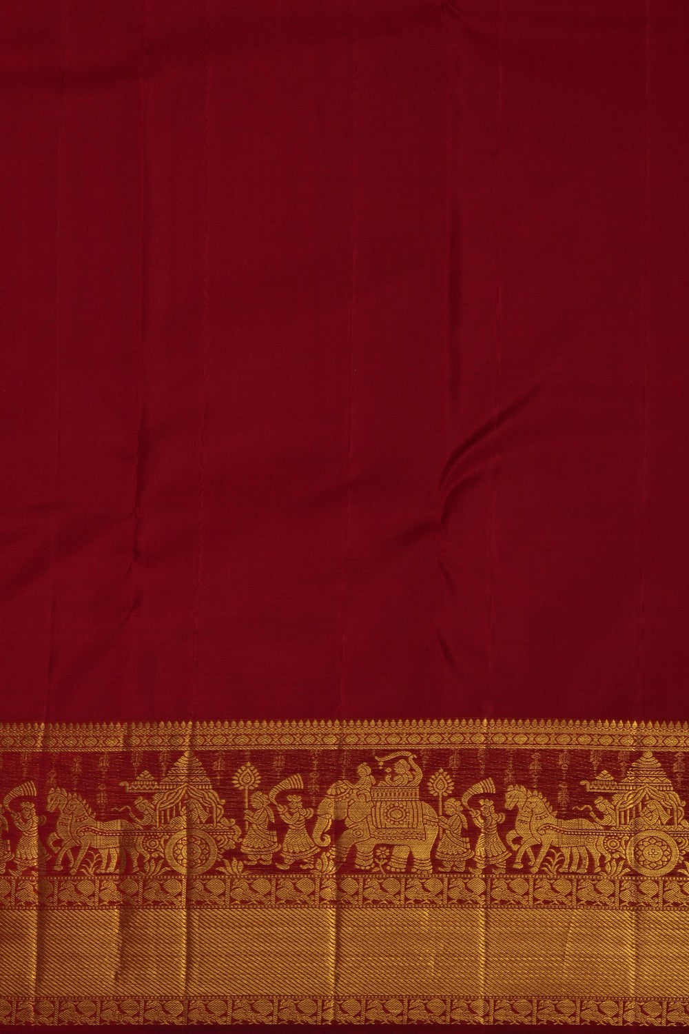 Image of Off-White Kanchipattu Brocade Saree