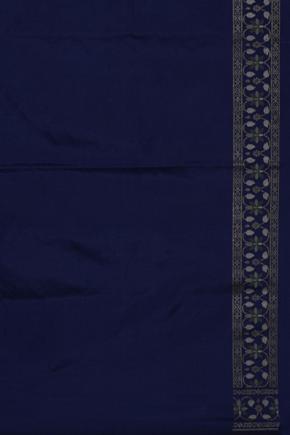 Image of Purple Banarasi Silk Saree