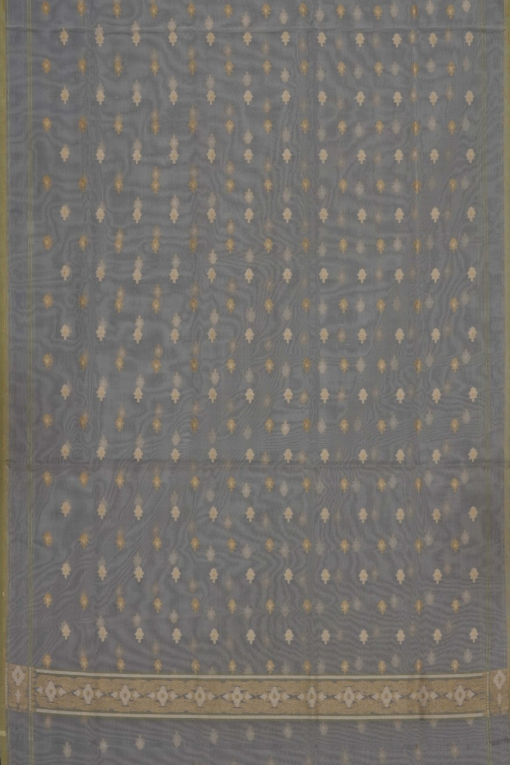 Image of Banarasi Kora Silk Unstitched Suit (2 Pcs Set)