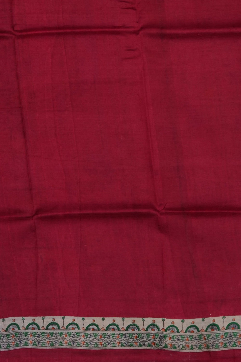 Image of Pink Desi Tussar Silk Saree