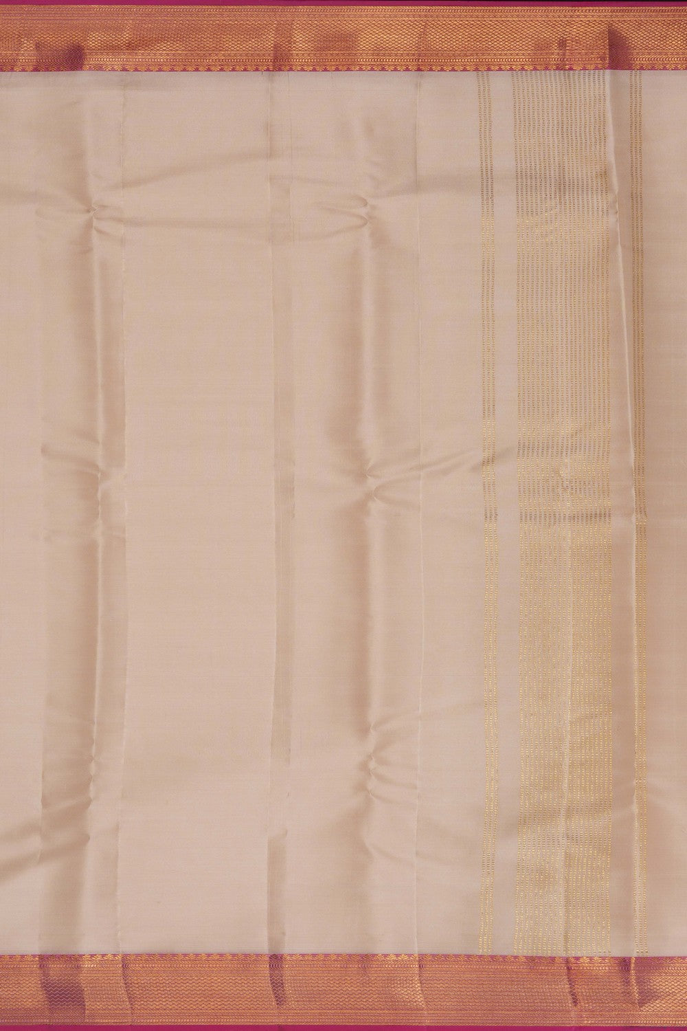 Image of Kanchi Silk Dhoti With Kanduva (8 X 4) 3 PCS Set