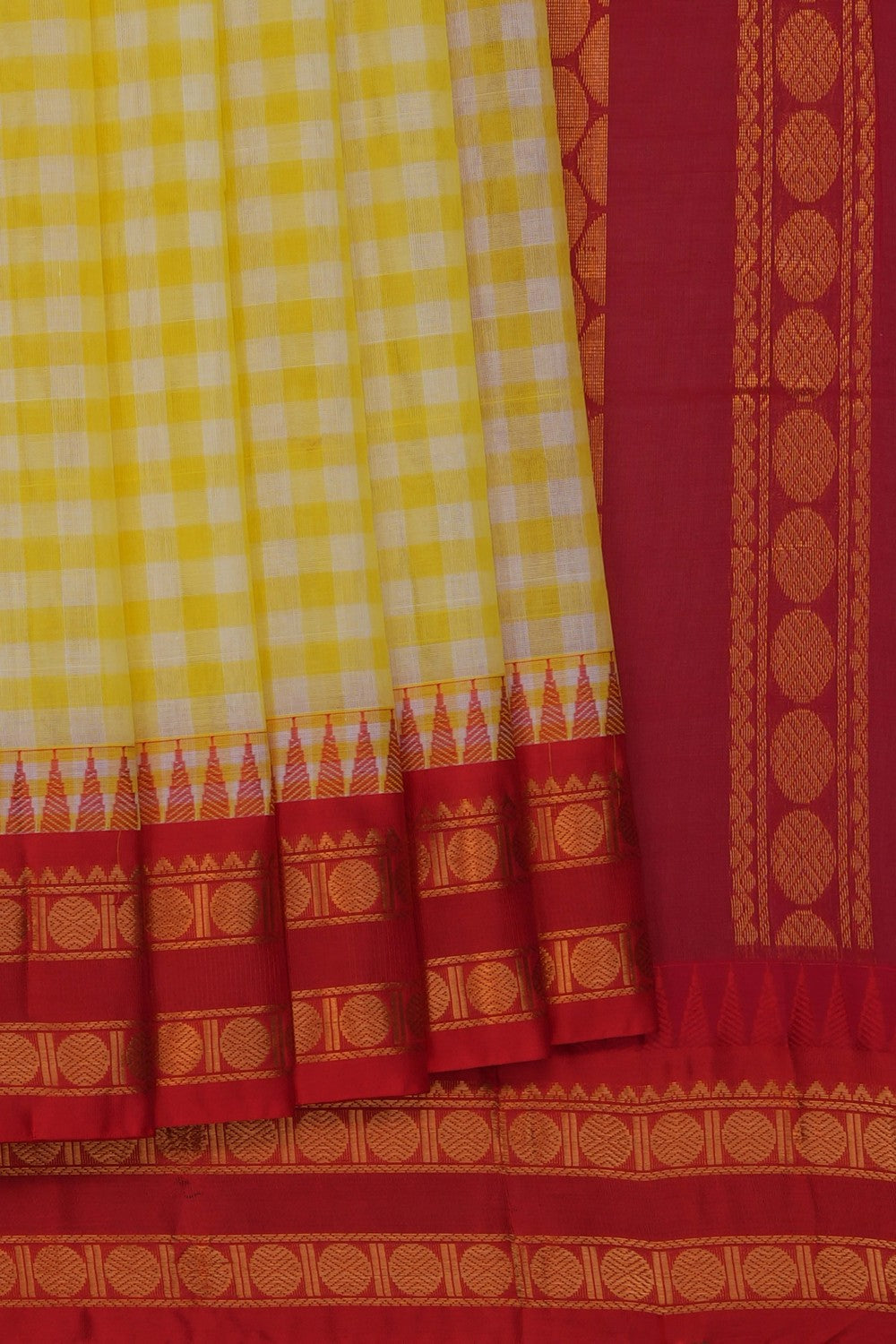Image of Gadwal Cotton Saree