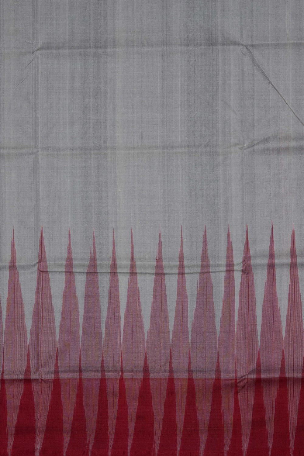 Image of Off-White Pure Silk Saree