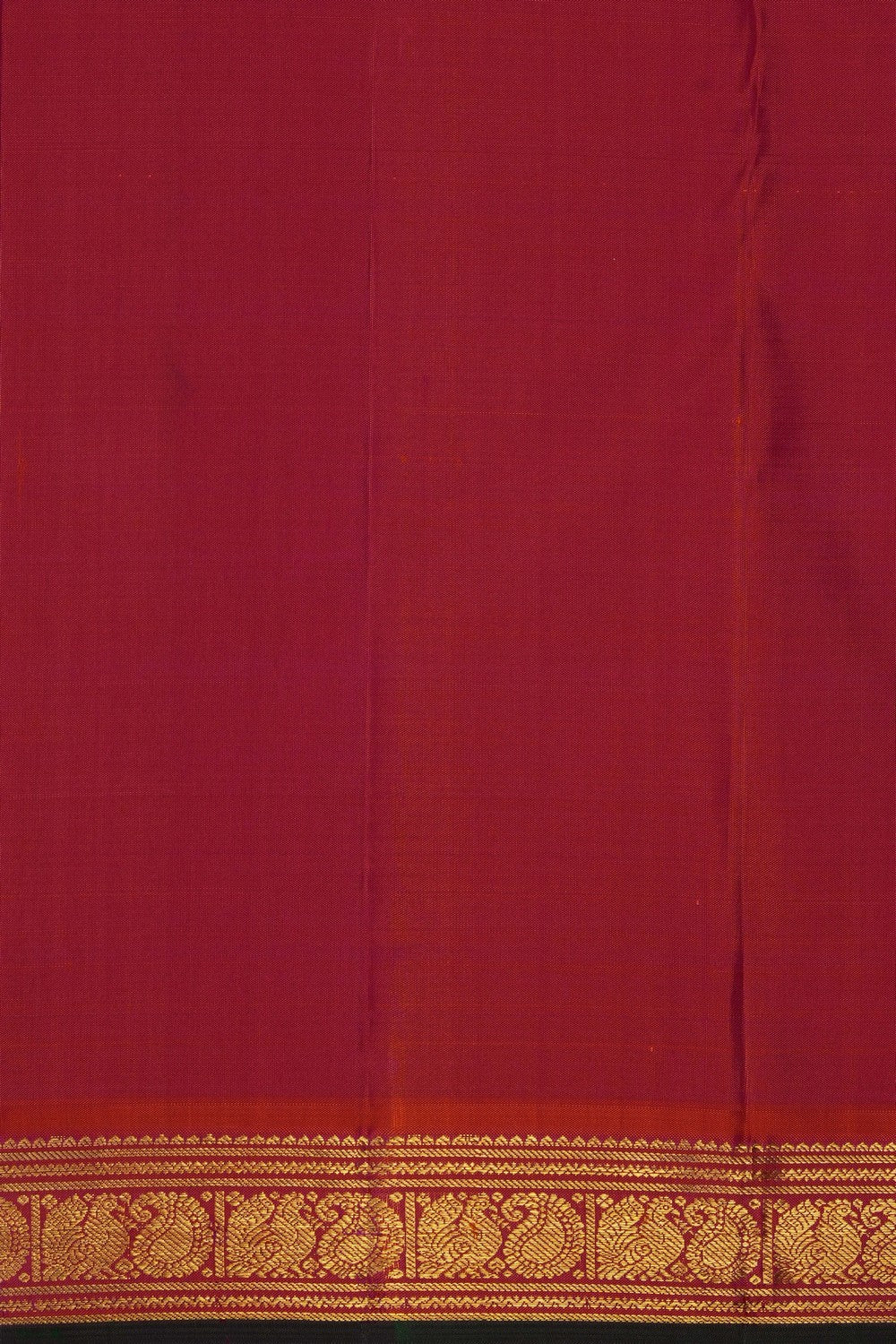 Image of Magenta-Pink Arani Silk Saree