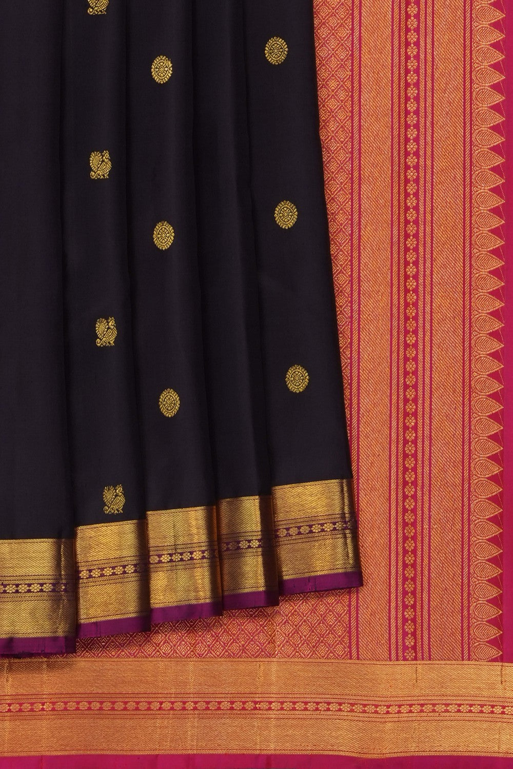 Image of Brown Arani Silk Saree
