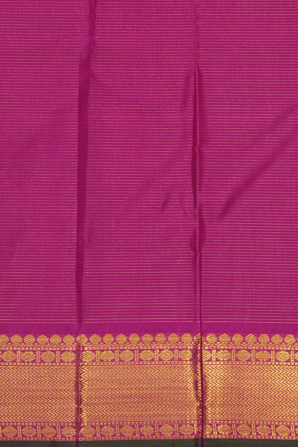 Image of Orange Arani Silk Kattam Saree