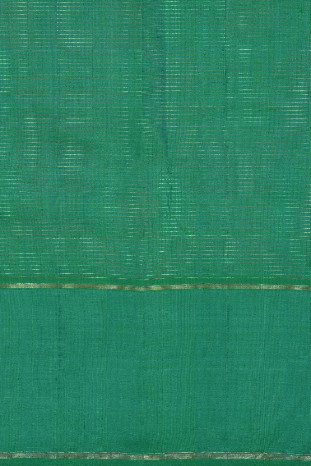 Image of Sea Blue Arani Silk Kattam Saree
