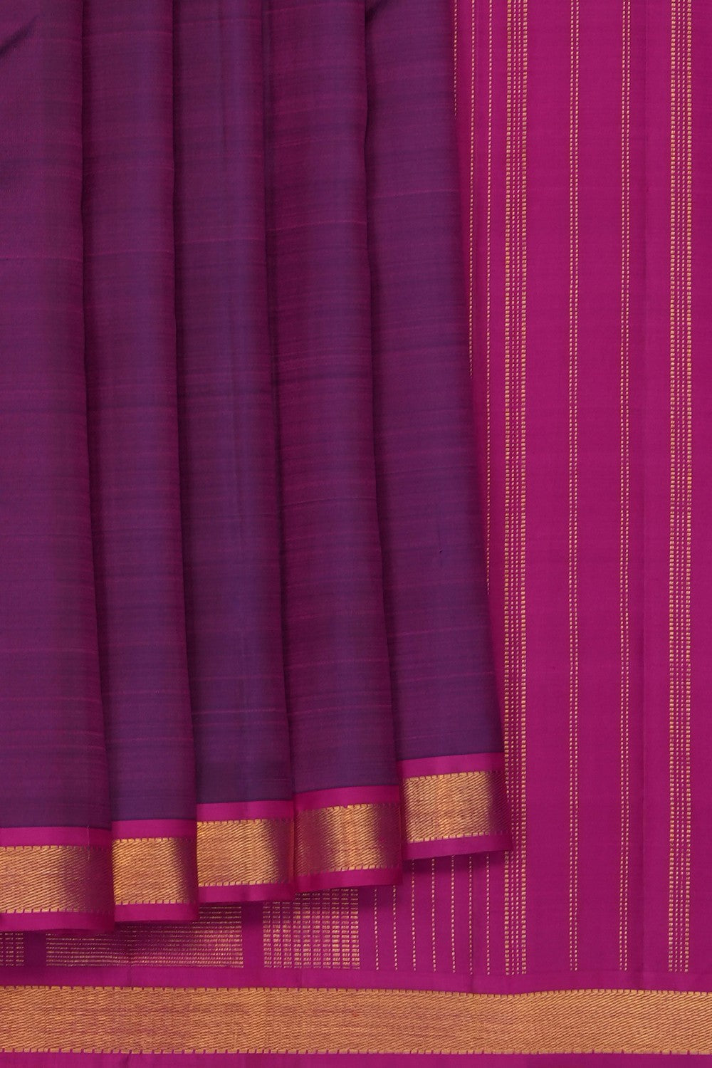 Image of Purple Arani Silk Saree