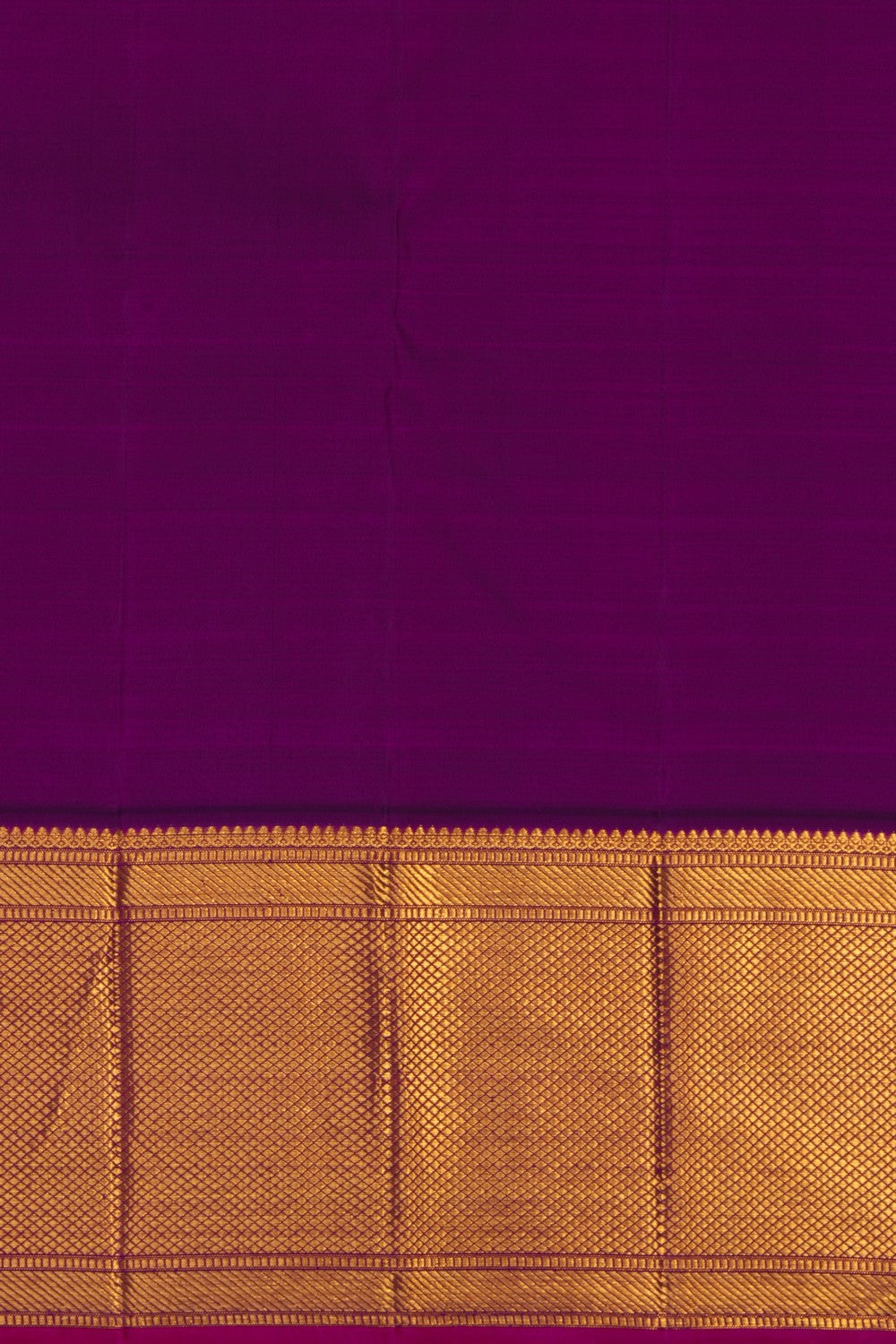 Image of Turquoise-Green Arani Silk Saree