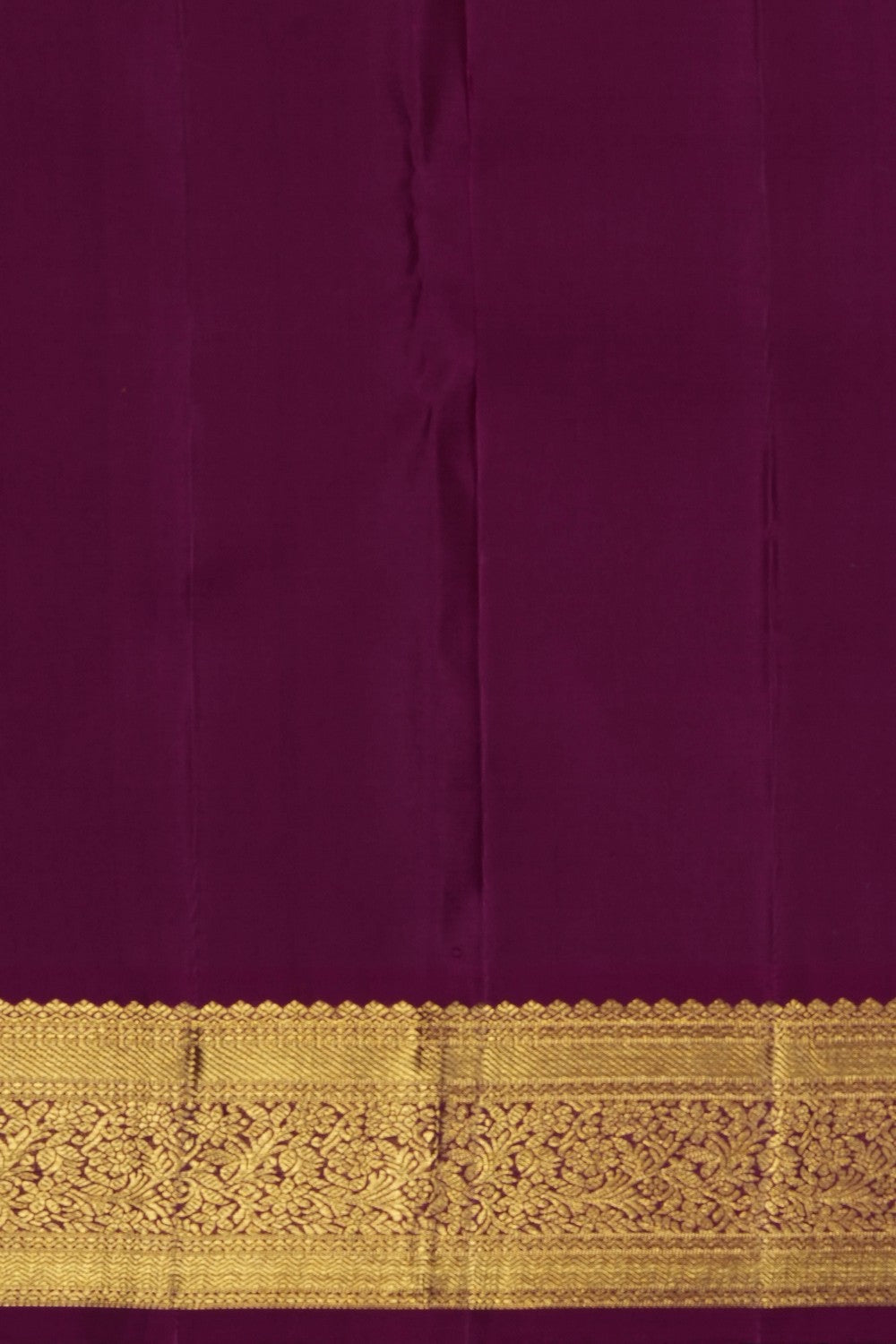 Image of Rust-Orange Kanjivaram Silk Saree