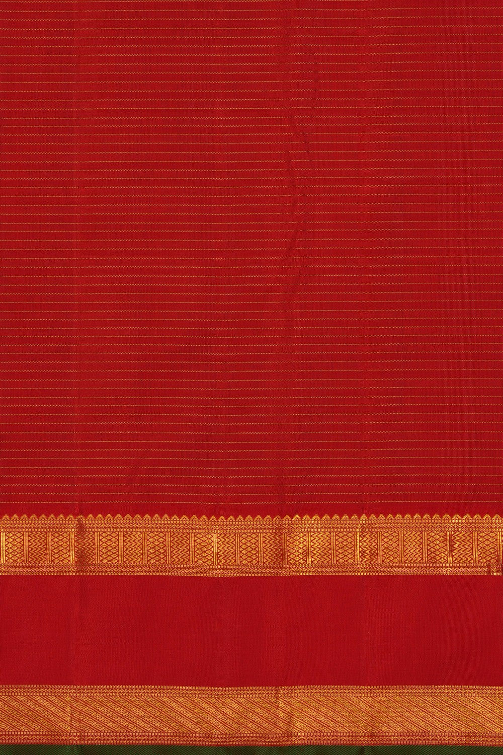 Image of Blue Arani Silk Kattam Saree
