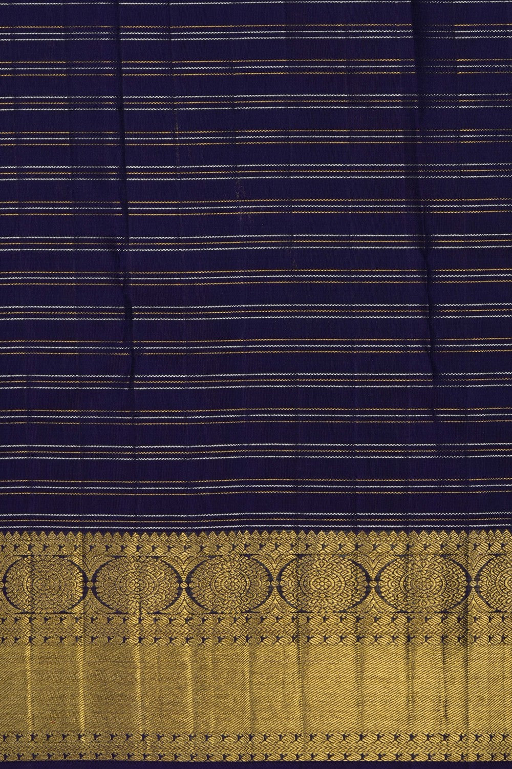 Image of Purple Arani Silk Kattam Saree