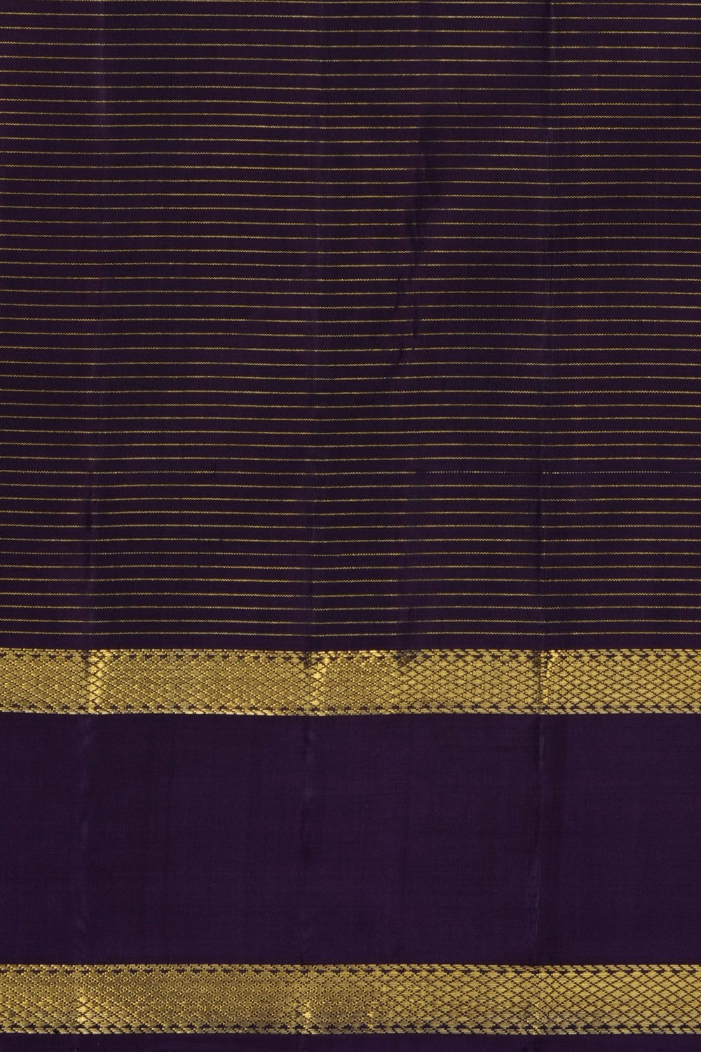 Image of Rust-Orange Kanjivaram Silk Kattam Saree