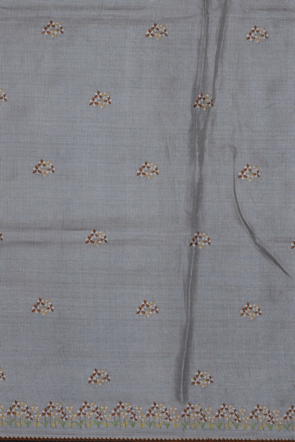 Image of Black Tussar Silk Saree