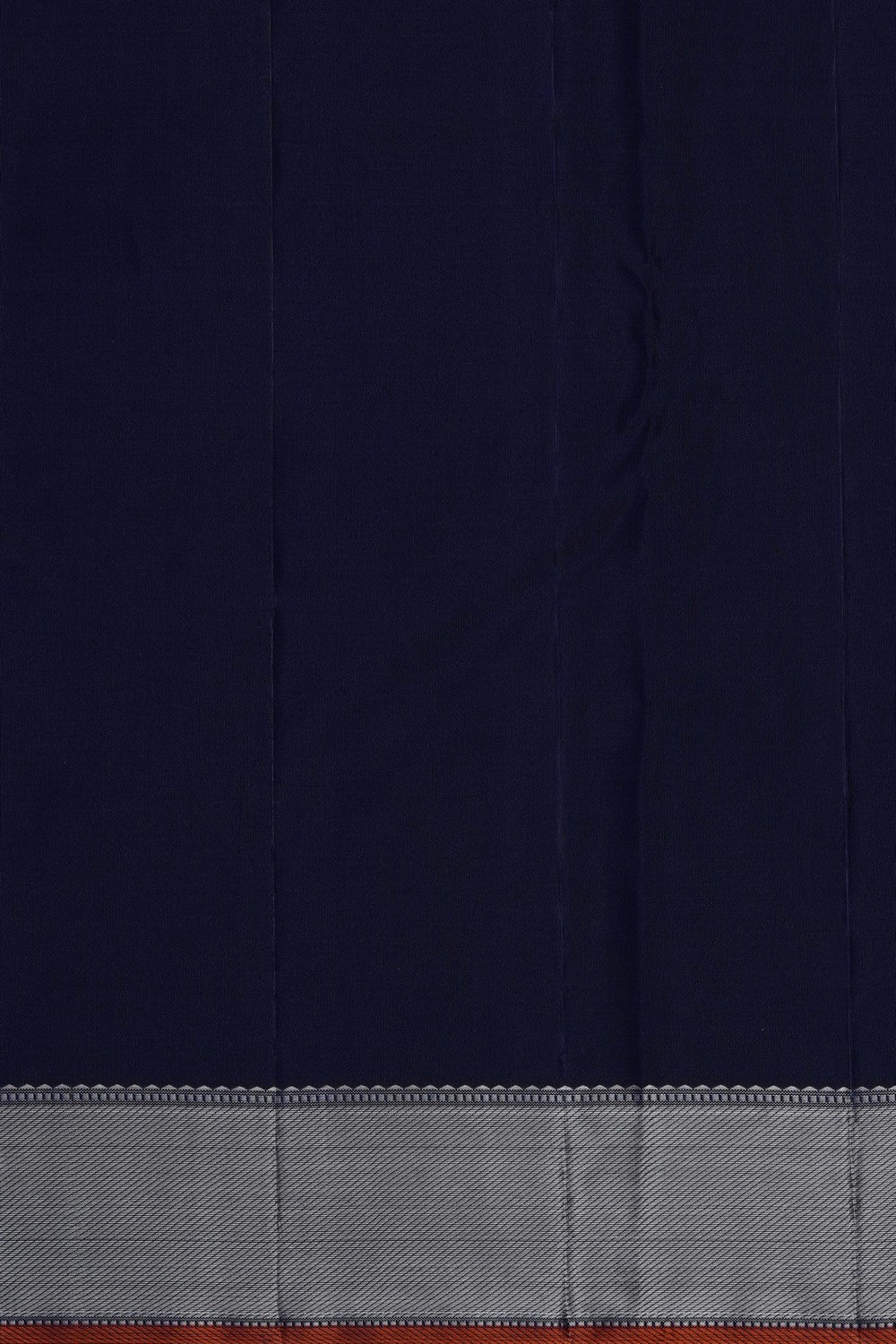 Image of Navy Blue Arani Silk Saree