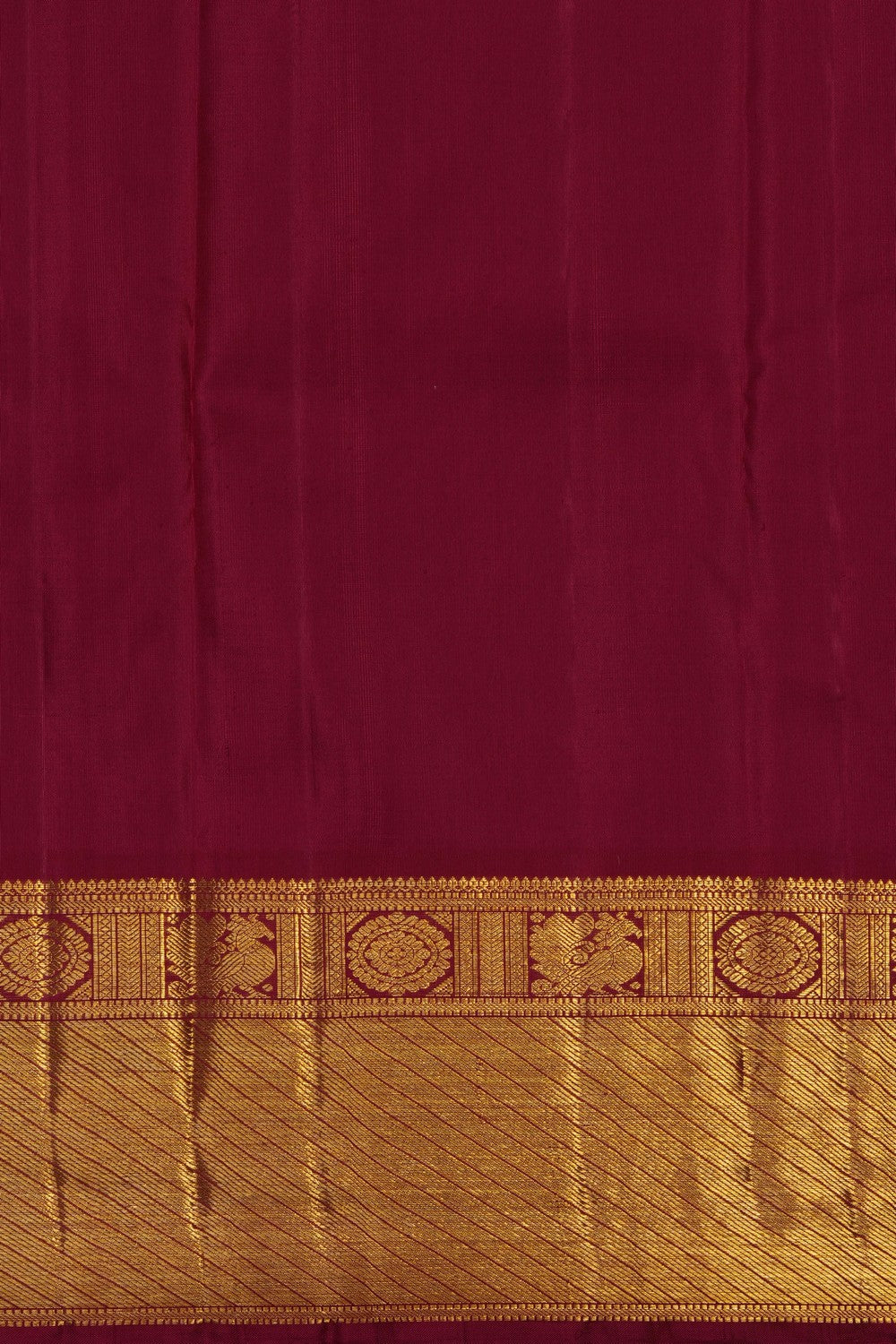 Image of Indigo Blue Arani Silk Saree