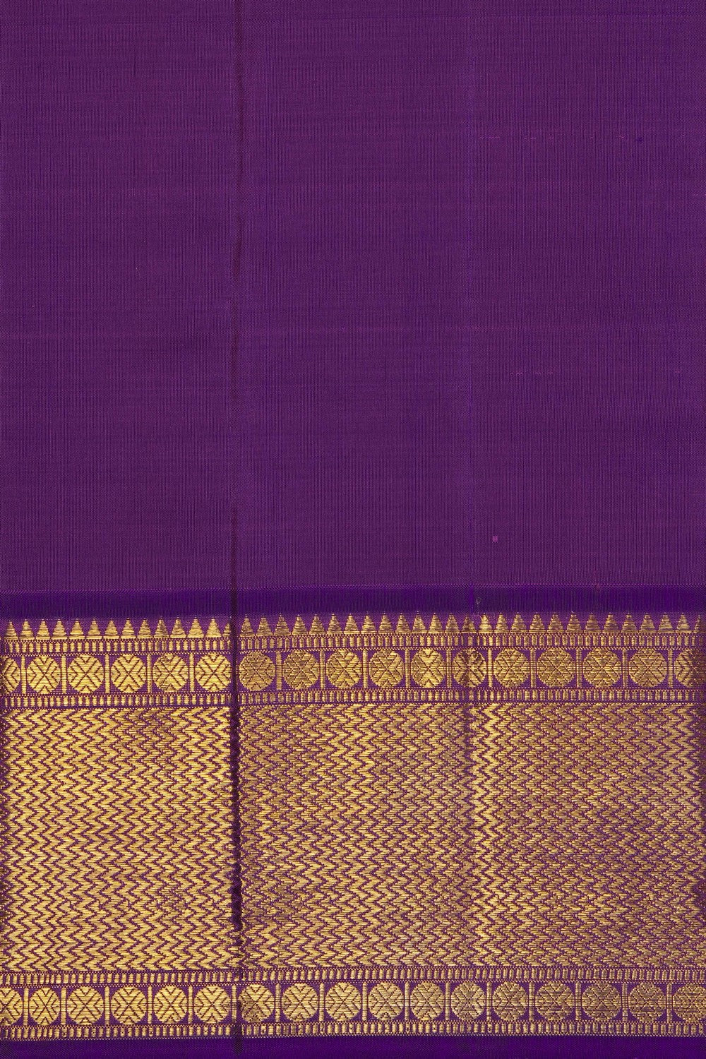 Image of Sea-Green Kanjivaram Silk Saree