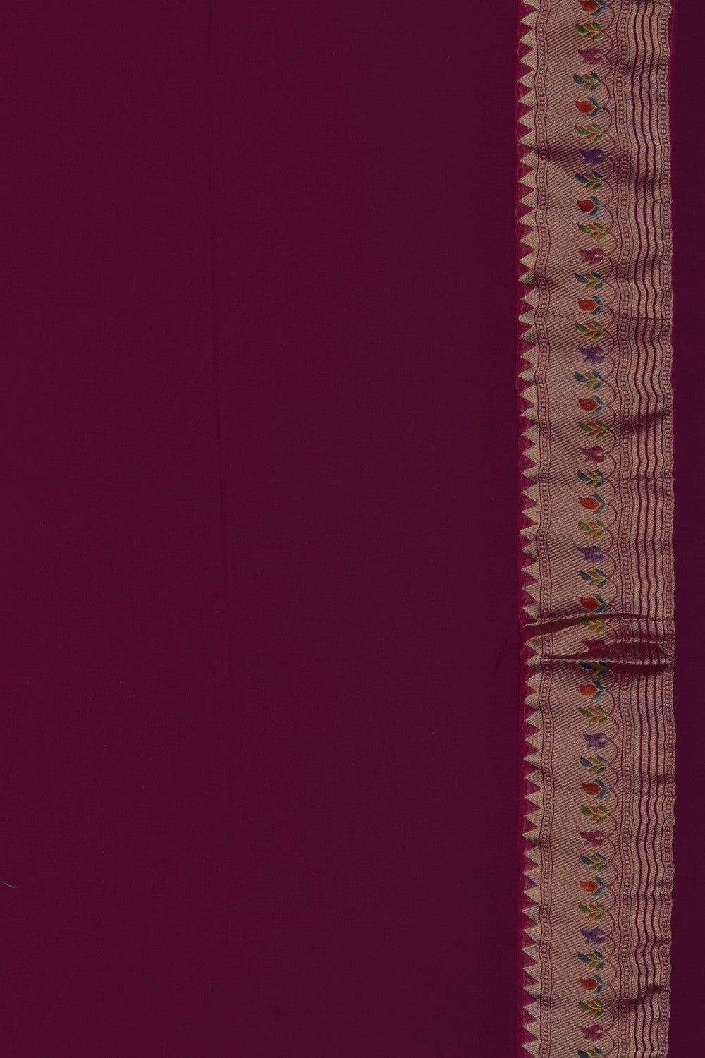 Image of Multi-Colour Georgette Saree