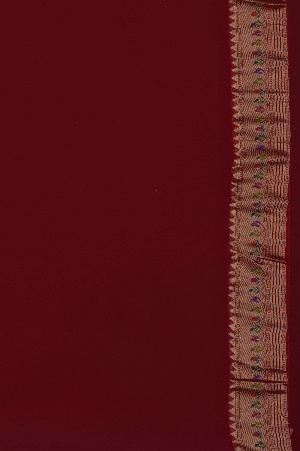 Image of Multi-Colour Georgette Saree