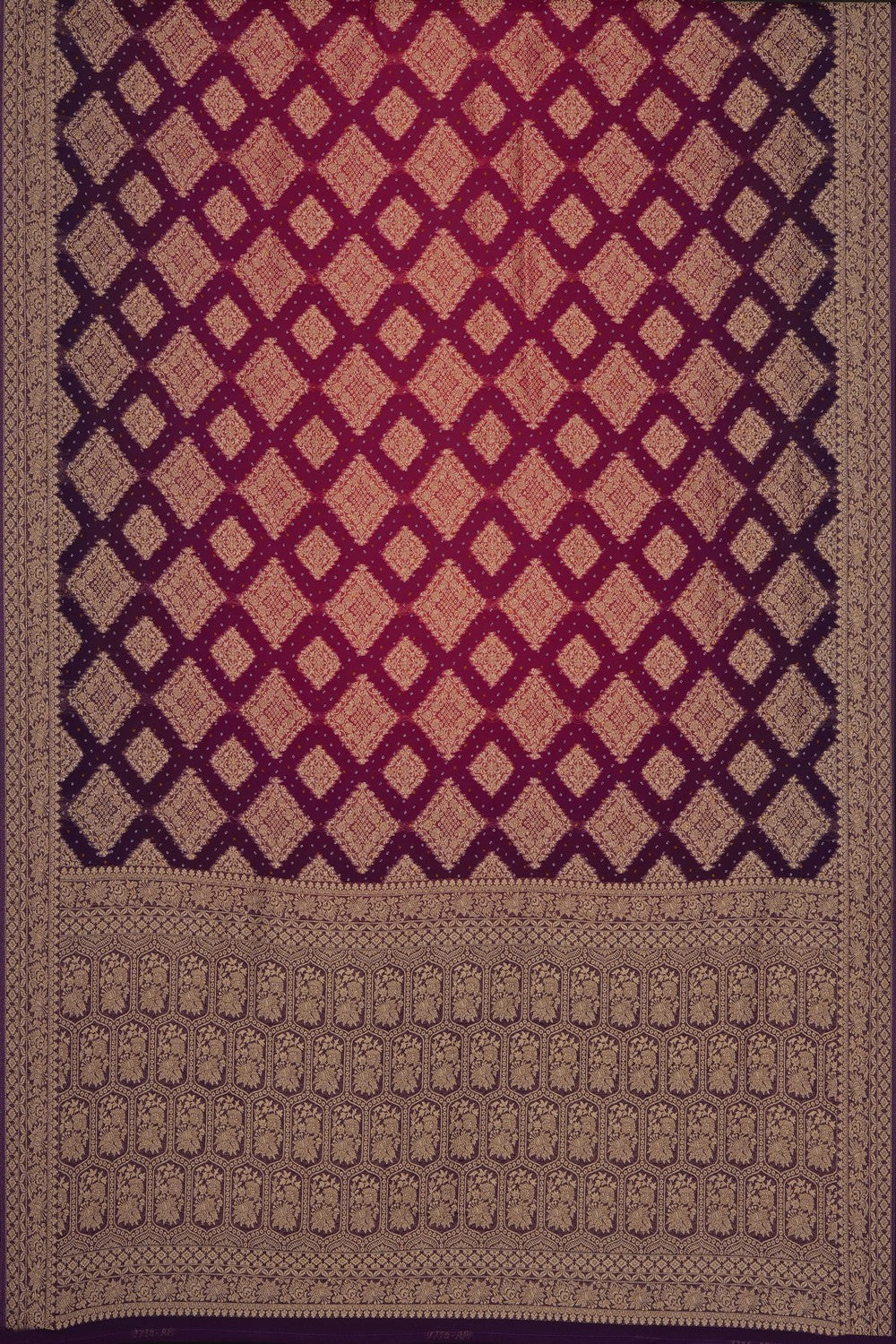 Image of Pink Georgette Saree