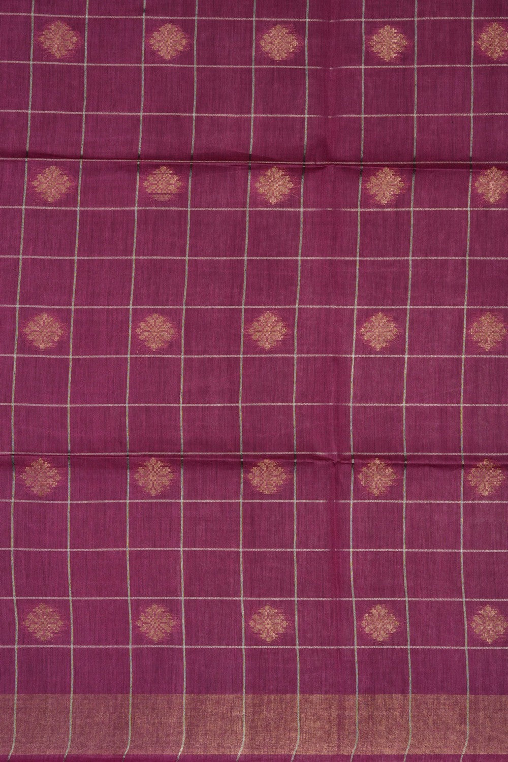 Image of Pink Desi Tussar Silk Saree