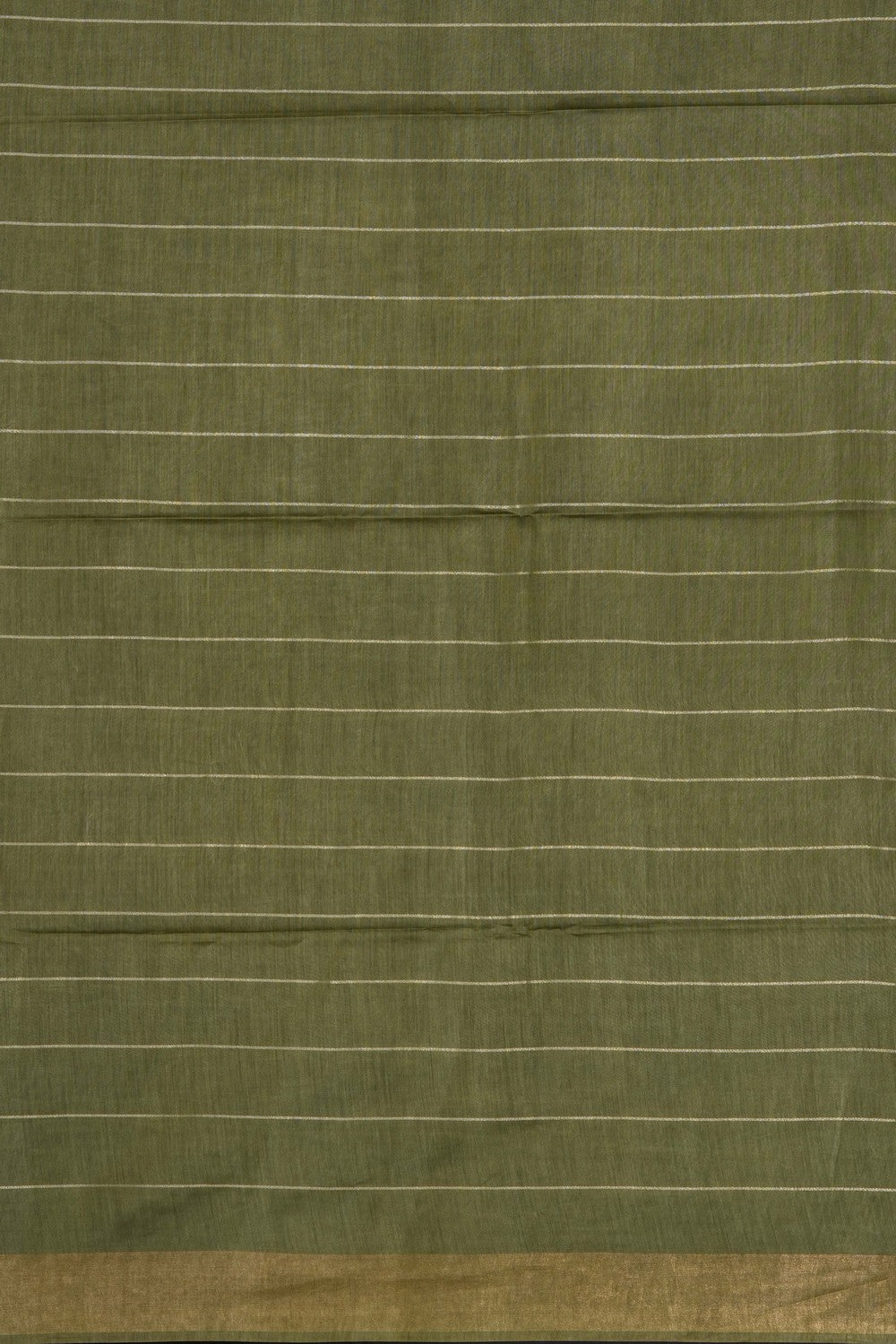 Image of Coral Red Desi Tussar Silk Saree