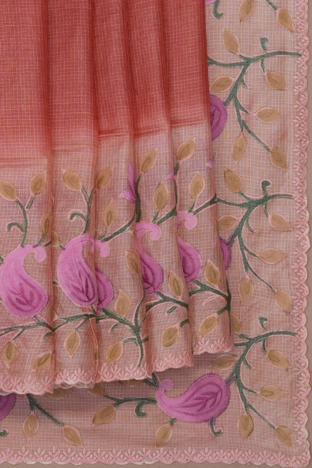 Image of Skillfully Appliquéd Onto The Drape