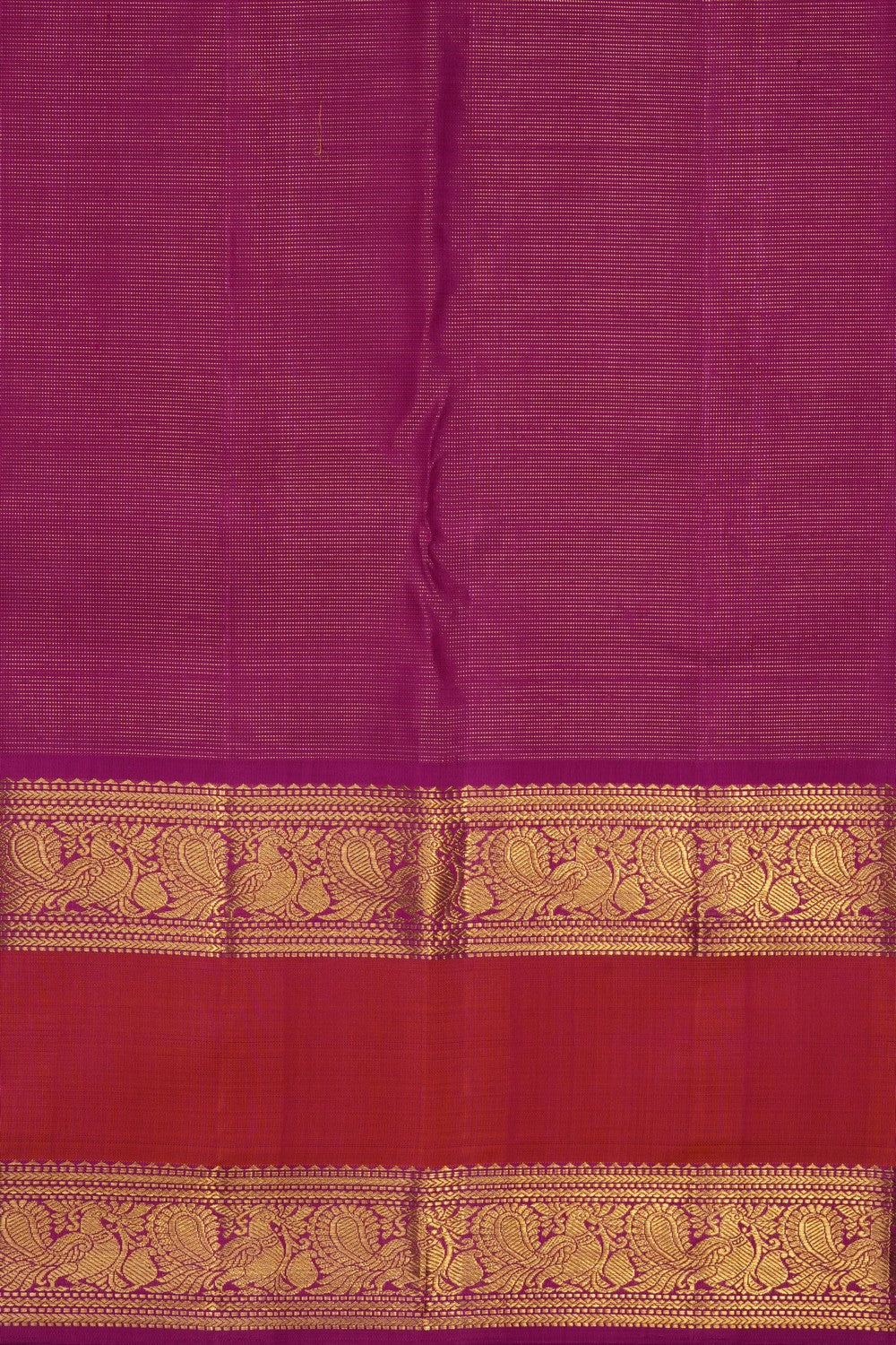Image of Yellow Arani Silk Saree